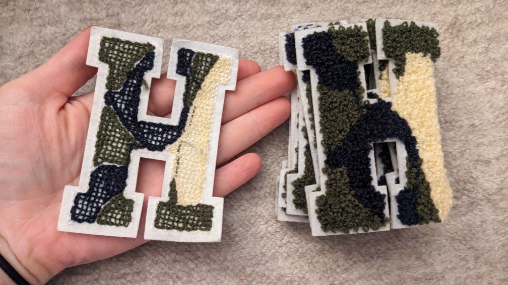 Letter Patches 