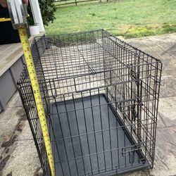 Clean And Functional Dog Crate