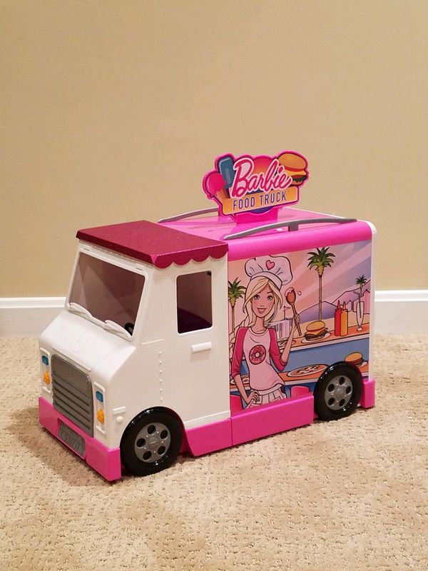 barbie red truck