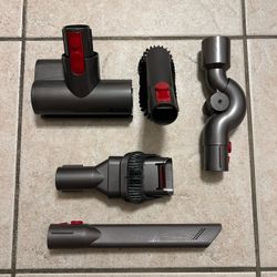 Dyson 158685 Vacuum Rotating Dirt Brush Head Crevice Tools Dusting Attachments