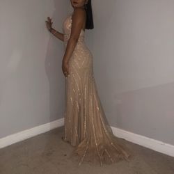 Camille La Vie Nude Gown 