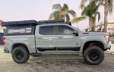 Kmc 557 Satin Black 17x8.5 6x139.7 -10 Offset With Nitto Ridge Grappler 37x12.50R17 Tires🔥🔥🔥🔥