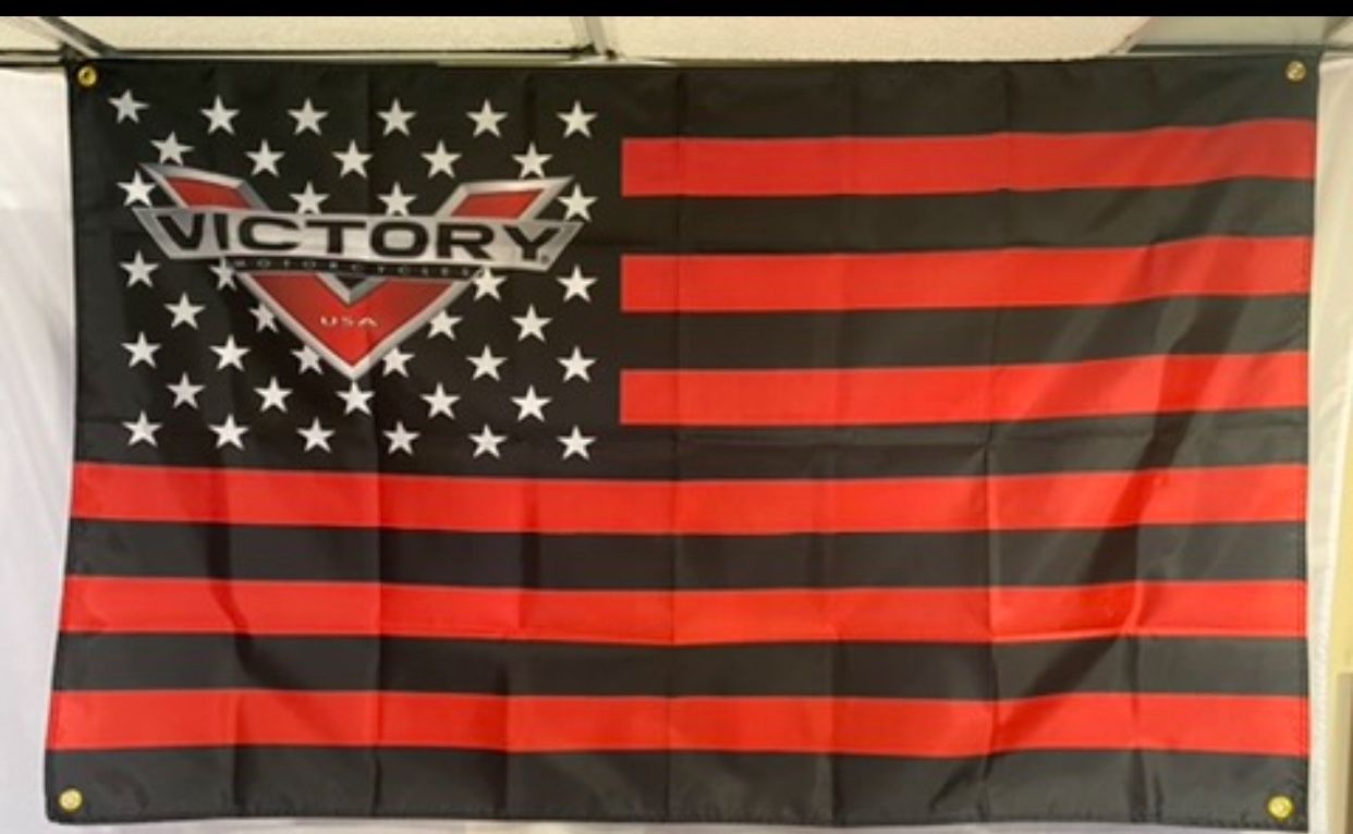 Victory Motorcycles Wall Flag (3’x5’)