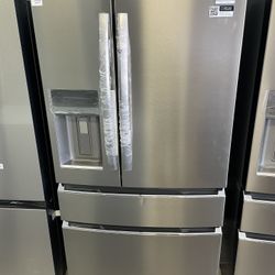 Frigidaire Gallery 4 Door French Door Counter Depth Refrigerator 