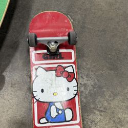 Hello Kitty Skateboard