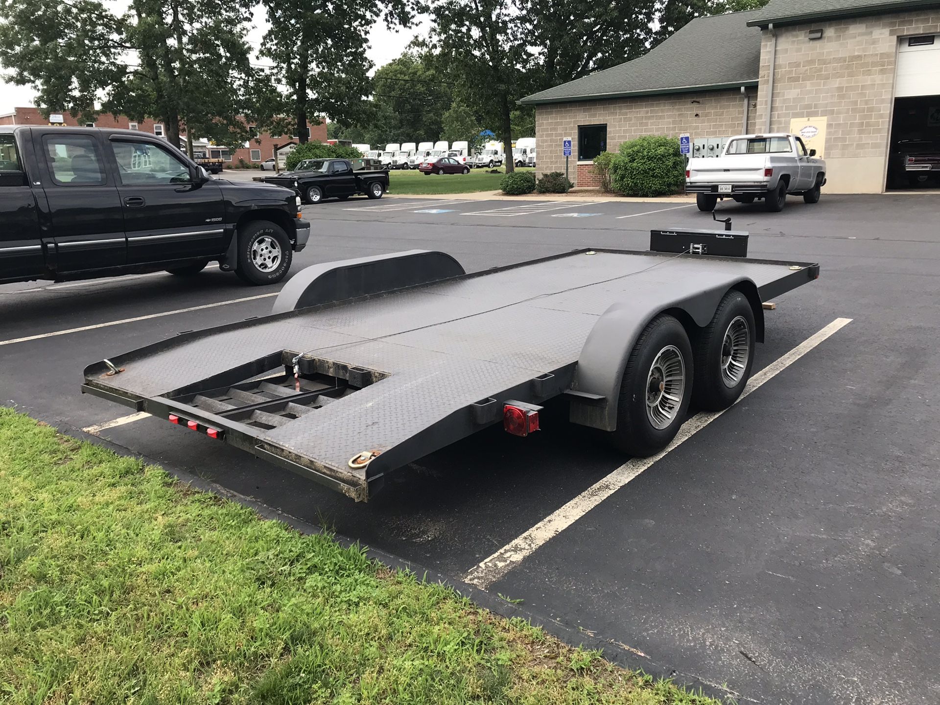 Car trailer carrier