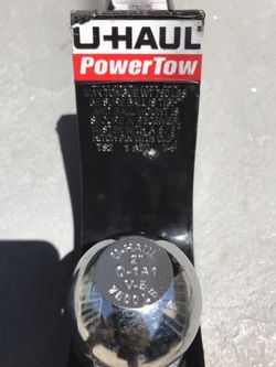 Uhaul. Tow hitch ball