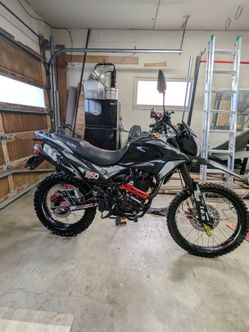 Custom Built Hawk 250 Dual Sport,with many upgrades