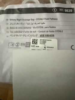 Medical supplies