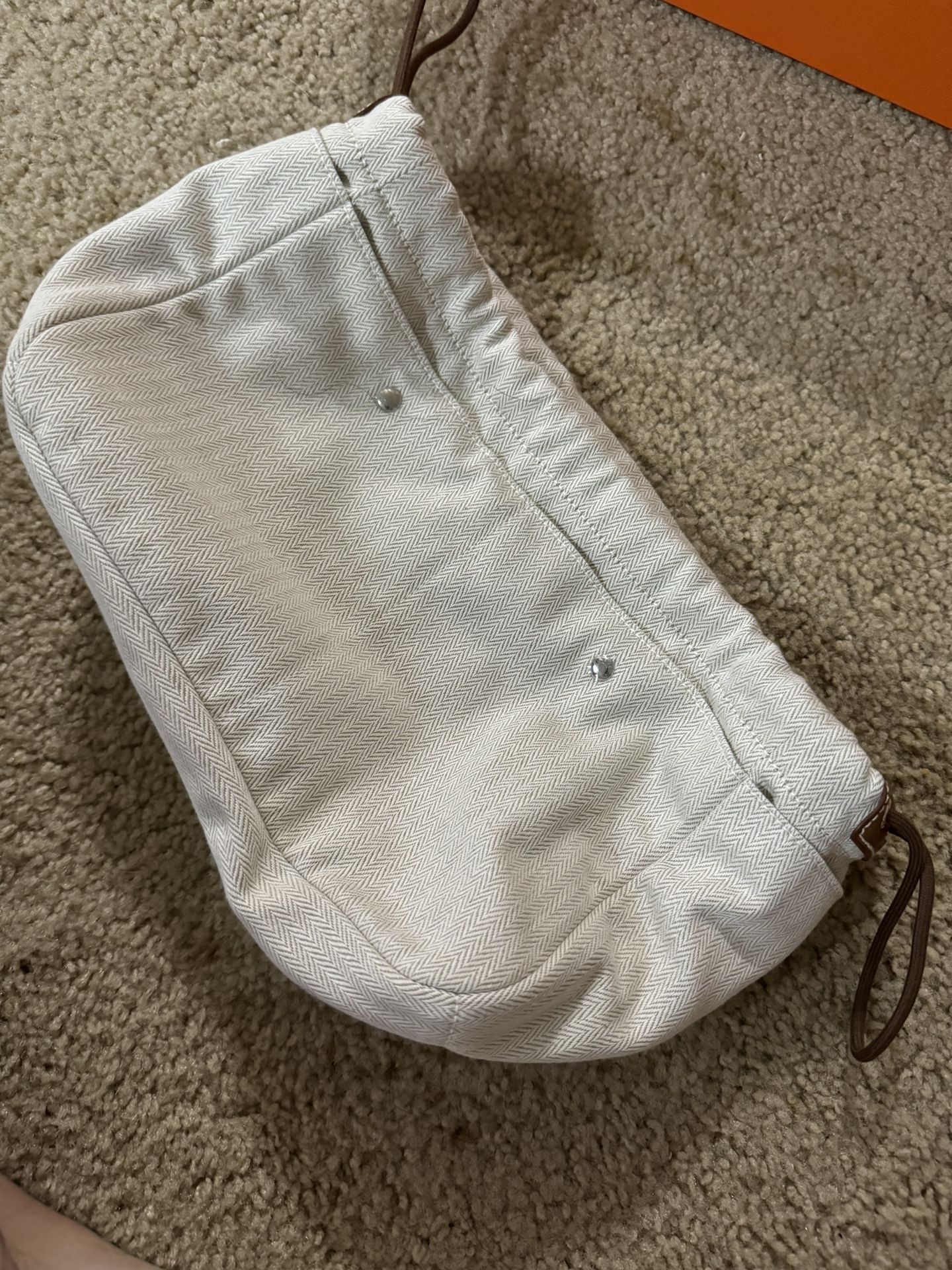 Hermes Dust Bag With Pockets And Draw String