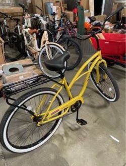 New 26 Inch Single Speed Bicycles Adult Beach Cruiser Bikes Steel Frame Rear Coast