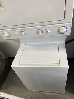 Stackable Washer And Electric Dryer