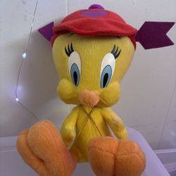 Looney Tunes Valentine Tweety Bird Plush