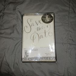 Save The Dates For A Wedding