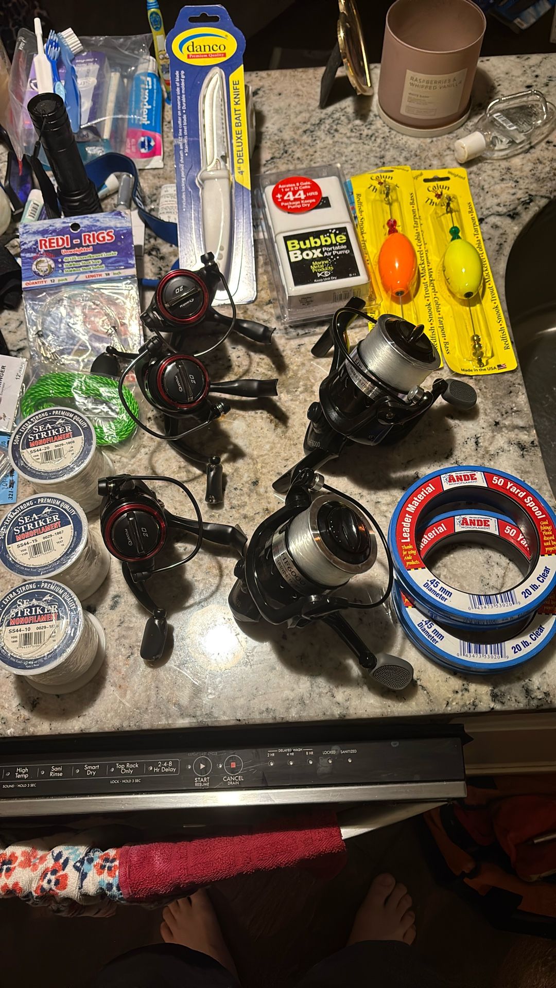 Fishing Starter Kit (Bulk Reel Lot) Plus BONUSES