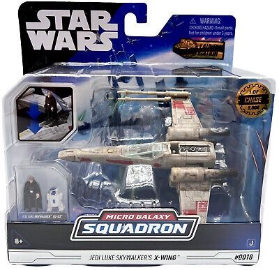 Star Wars Micro Galaxy Squadron Jedi Luke X-Wing CHASE