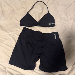 dfyne workout set black
