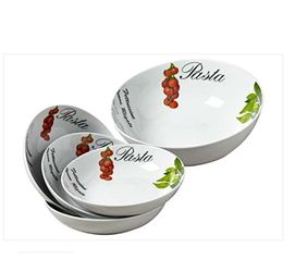 5-piece porcelain set "Tabletops Gallery Italian Gourmet