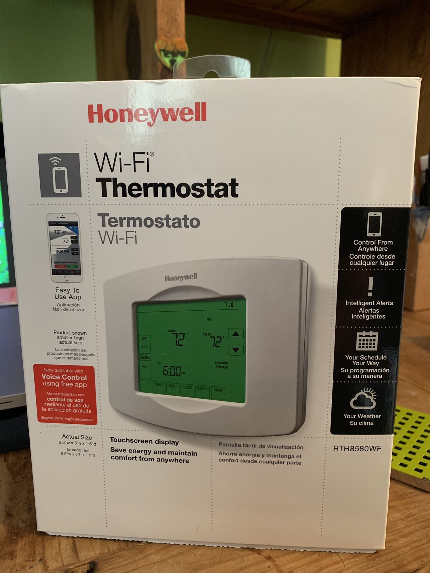 Honeywell wifi thermostat