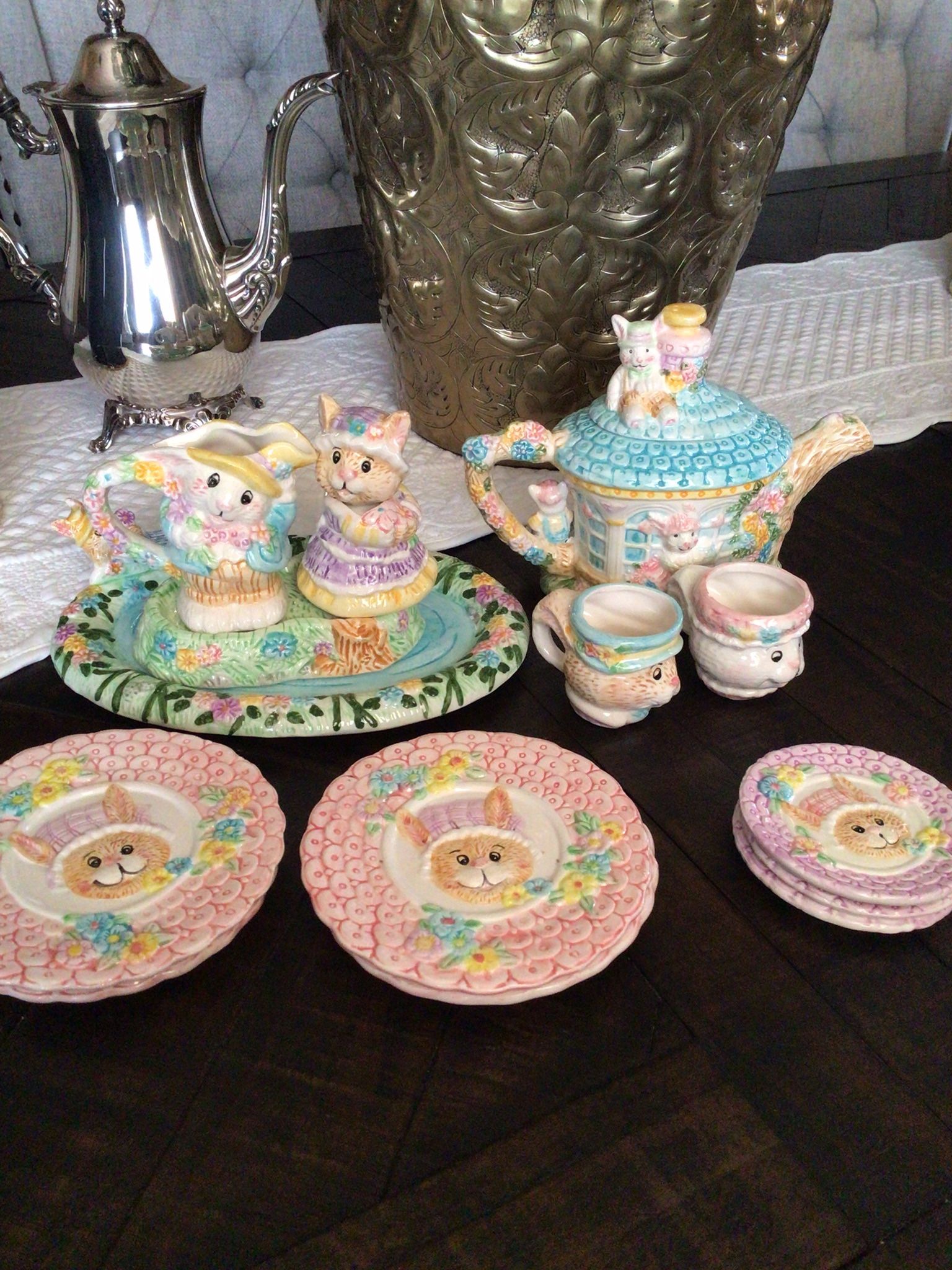 Kids Bunny Teaset
