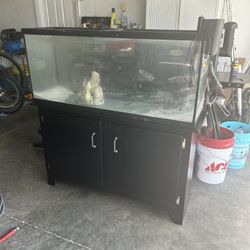 55 Gal Tank With Stand Filter And Sand 