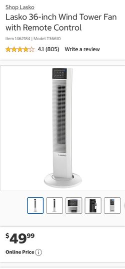 ELITE Collection  Wind Tower Fan with Remote Control