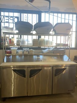 Custom deli table