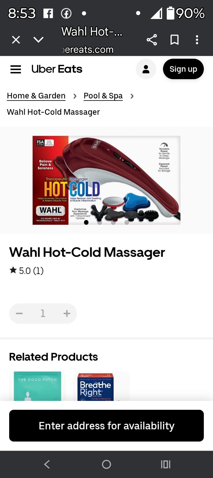 Wahl Heated Massager