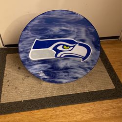 Fused Glass Serving Bowl 