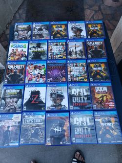 PS4 Games Playstation 4 Juegos . $20! Each. Those 2 for $40! All 3 for $60! Or 6 For $100! Free delivery. Trade for Pokémon cards console available al