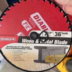 Diablo Wood/metal Blade