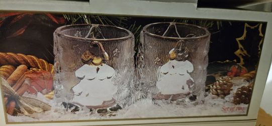 Christmas Candle Holders 