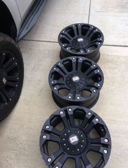 20” XD Monster Wheels - Set of 3