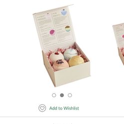 Luxurious Bath Ball Set by Miss Patisserie. Opened But Never Used 