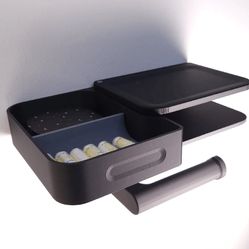 Modern Compartment Toilet Paper Holder