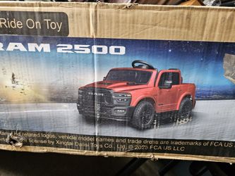 Ram 2500 Rebel Ride Toy