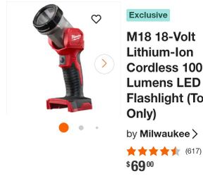 Milwaukee Light + Battery
