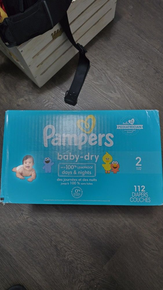 Pampers Baby Dry Size 2 Unopened