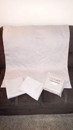 4 Brand New Gray Curtain Panels