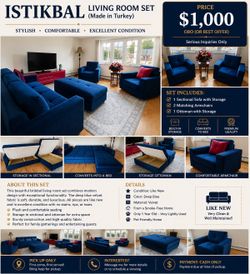 Istikbal Living Room Set