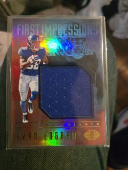 2017 Panini Illusions First Imoressions Engram rookie Patch