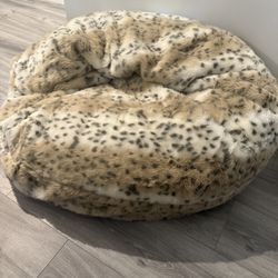 Leopard Tween Bean Bag Chair