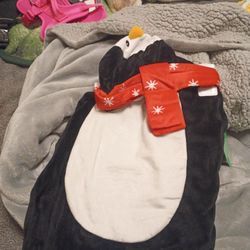 Holiday Penguin Pet Apparel S New