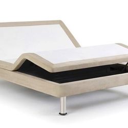 BED BASE Adjustable MUST SELL MONDAY - MAKE OFFER - Queen- $2000 Base with message, Zero Gravity, & Timer & Tempurpedic Foam Mattress - MAKE OFFER