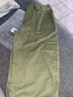 Army Green Cargo Pants 2XL