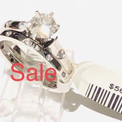 Diamond Ring Engagement Wedding Set NATURAL DIAMONDS 💎 LIQUIDATION SALE -55%  FIND ANOTHER AT THIS PRICE I WILL GIVE $400 LESS