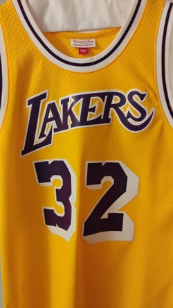 Hardwood classic Mitchell & Ness yellow & purple jersey