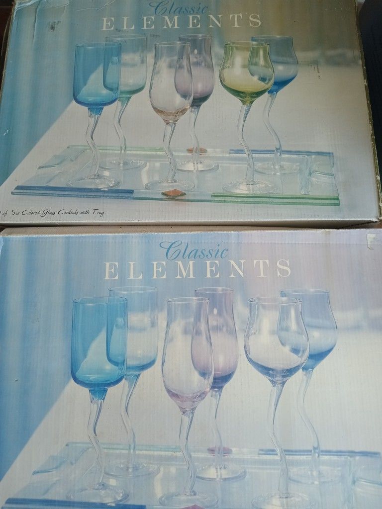Elements Glassware. New