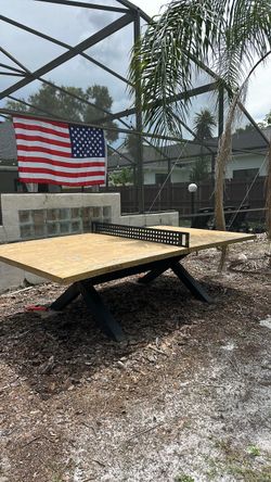 Ping pong table outdoor