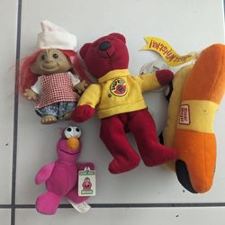 Beanie Toys And Troll Doll